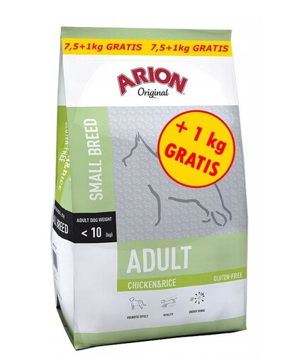 ARION Original Adult Small Chicken and Rice 8,5 kg (7,5 + 1 kg gratis)