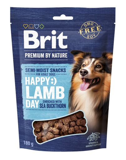 BRIT Premium Dog Semi-moist Snack Lamb 180 g snack semi-morbido per cani