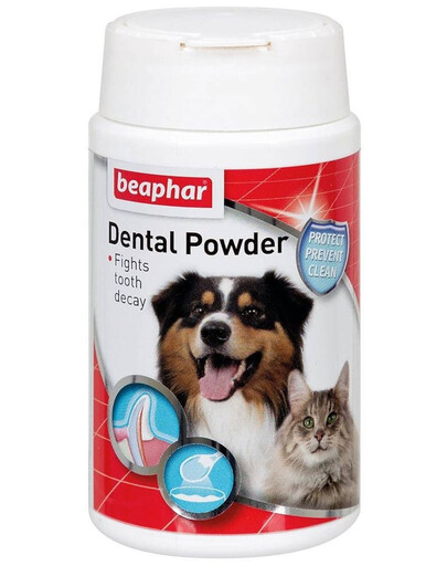 BEAPHAR Dental Powder 75 polvere di alghe brune per l'igiene orale di cani e gatti