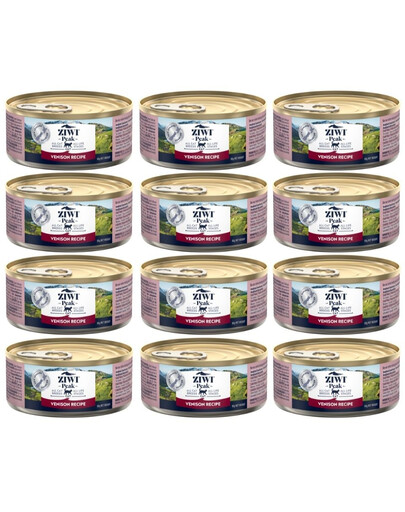 ZIWIPEAK Cat Venison Selvaggina 12x85g