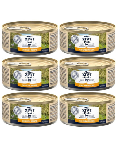 ZIWIPEAK Cat Chicken Pollo 6x85 g