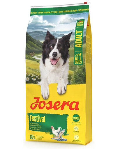 JOSERA Festival 12,5kg per cani schizzinosi con deliziosa salsa