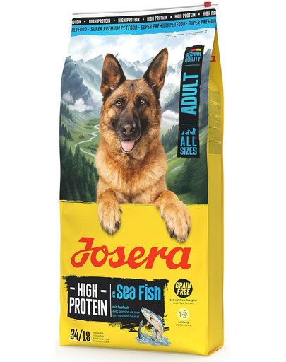 JOSERA High Protein Adult Sea Fish 12,5kg cibo ad alto contenuto proteico per cani