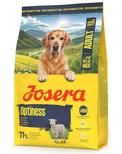 JOSERA Adult Optiness kg per cani di taglia media e grande con grandi crocchette