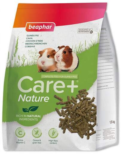 Care+ Nature Guinea Pig 1,5 kg karma dla świnki morskiej