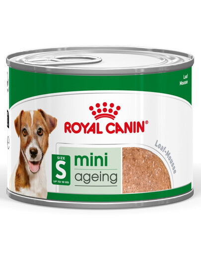 ROYAL CANIN Mini Age 8+ 195 g paté per cani adulti oltre 8 anni di piccola taglia