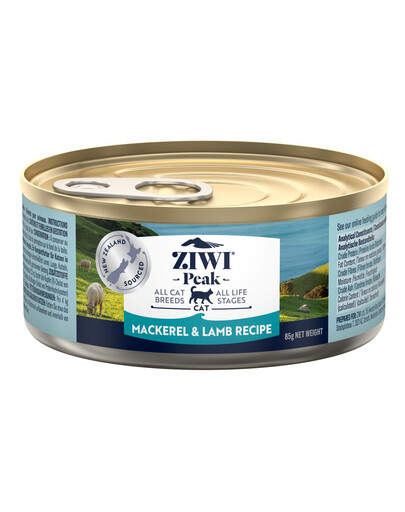 ZIWIPEAK Cat Mackerel&Lamb Sgombro e agnello 85 g