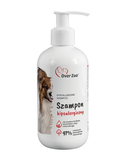 OVER ZOO Shampoo ipoallergenico per cani 250 ml