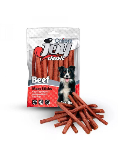CALIBRA Joy Dog Classic Beef Sticks 80 g bastoncini di manzo