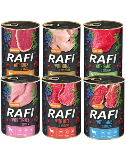 DOLINA NOTECI RAFI mix smaków 12x400 g