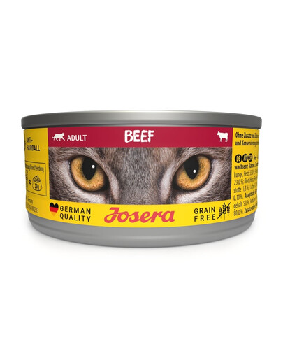 JOSERA Adult Beef 85g cibo umido per gatti con manzo