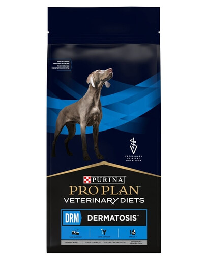 PURINA PRO PLAN Veterinary Diets Canine Dermatosis 12 kg per cani con problemi dermatologici