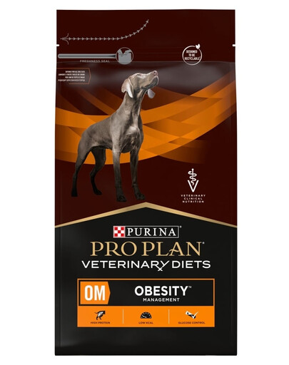 PURINA PRO PLAN Veterinary Diets Canine OM Obesity Management 3 kg per cani per la riduzione del peso corporeo eccessivo