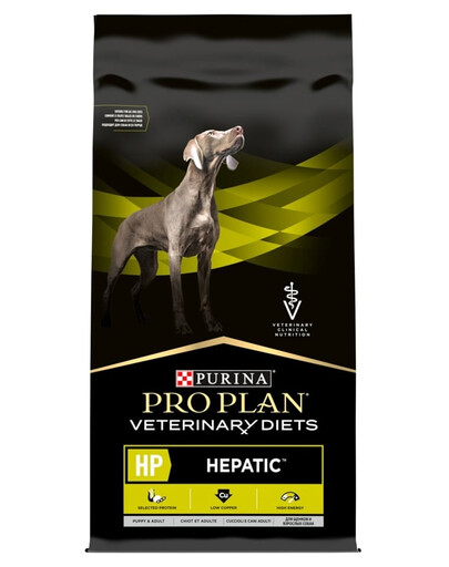 PURINA PRO PLAN Veterinary Diets Canine HP Hepatic 12 kg per cani con malattie epatiche