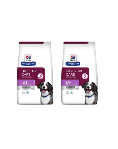 HILL'S Prescription Diet Sensitive i/d Activ Biome Canine uovo e riso 24 (2 x 12 kg)