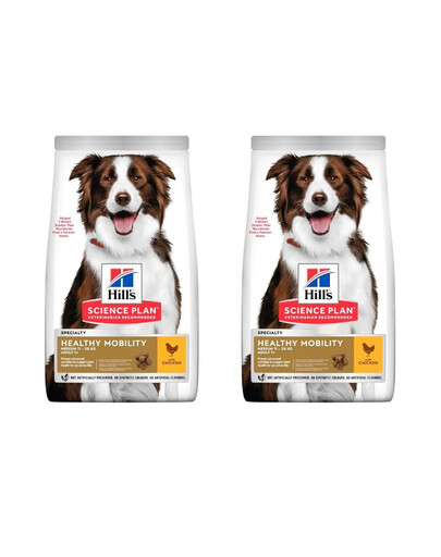 HILL'S Science Plan Canine Adult Healthy Mobility Medium Chicken 28 kg (2x14 kg)
