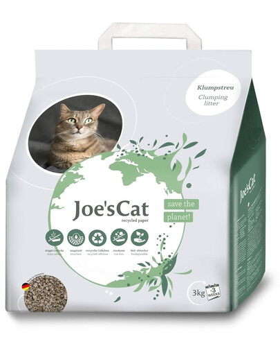 JRS Joe's Cat Lettera Ecologica agglomerante per gatti 8L (3kg)