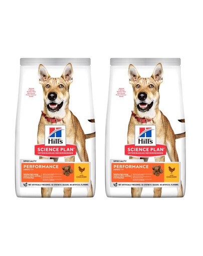 HILL'S Canine Adult 1+ Performance con pollo 28 kg (2x14 kg)