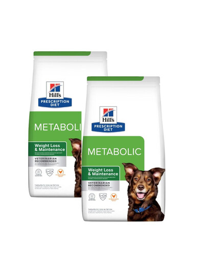 HILL'S Prescription Diet Canine Metabolic 24 kg (2x12 kg)