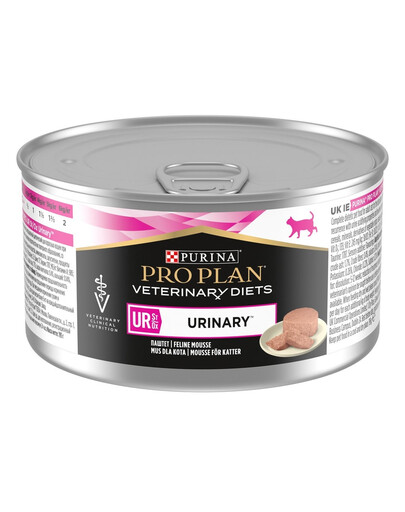 PURINA PRO PLAN Veterinary Diets Feline UR St/Ox Urinary 195g cibo umido per gatti per la salute delle vie urinarie