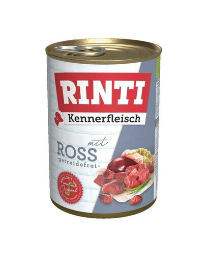 RINTI Kennerfleisch Cavallo 400 g cibo umido per cani