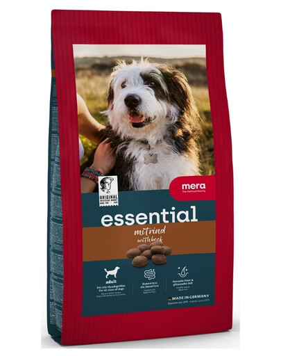 MERA Dog Essential Adult Beef 12,5 kg manzo, cibo secco per cani