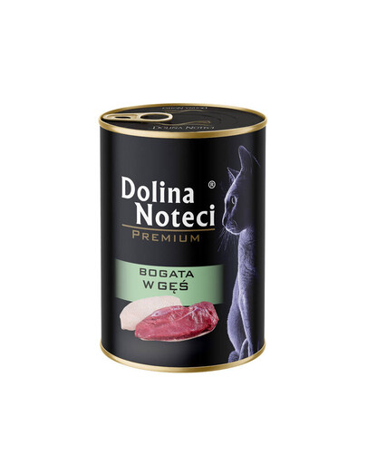 DOLINA NOTECI Premium Ricca di anatra per gatti 400 g
