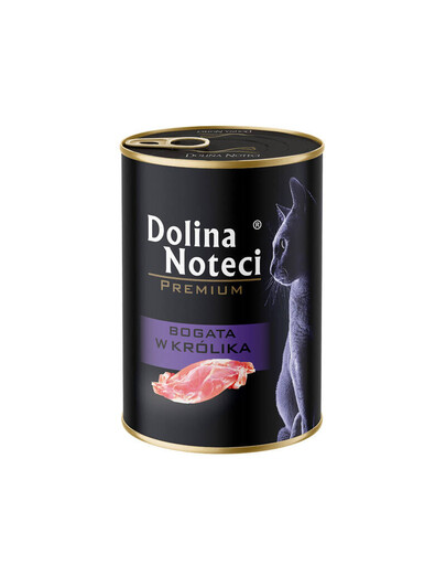 DOLINA NOTECI Premium Ricca di coniglio per gatti 400 g