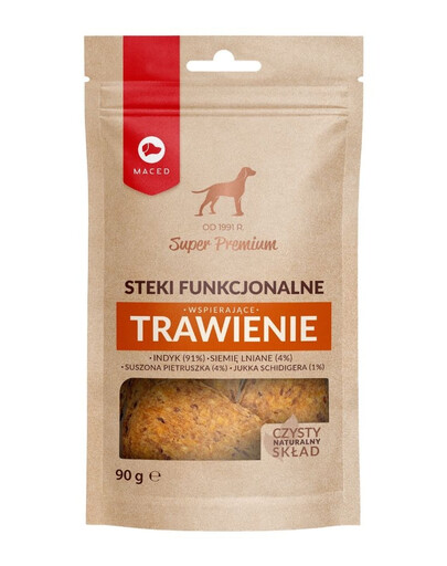 MACED Snack funzionale Tacchino 90g snack che supportano la digestione