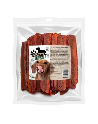 MR. PRETZEL Trisapore Manzo Agnello Cervo 500g snack per cani