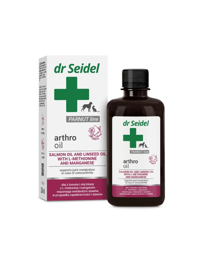 DR SEIDEL Arthro Oil per articolazioni per cani e gatti 250ml
