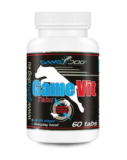 GAME DOG Vit 60 tab. complesso vitaminico e minerale per cani di ogni età