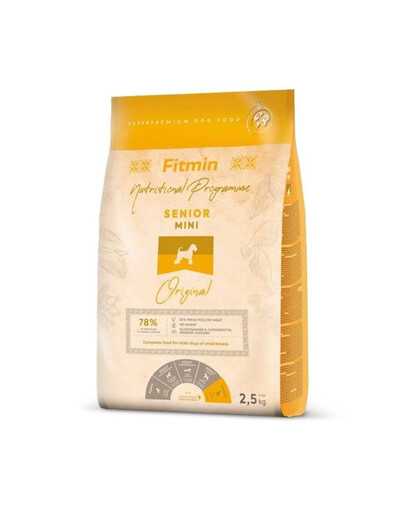 FITMIN Mini Senior 2,5 kg cibo secco per cani anziani di piccola taglia