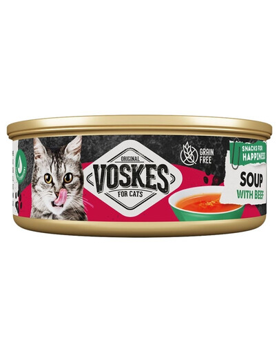 VOSKES Soup with Beef 50 g zuppa di manzo per gatti