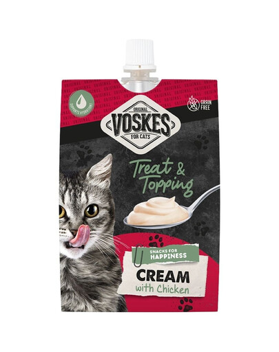 VOSKES Cream with Chicken 90 g crema di pollo per gatti