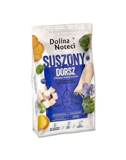 DOLINA NOTECI Premium Merluzzo essiccato per cani 9kg