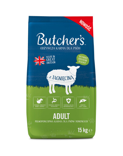 Butcher's Original Croccantini con agnello per cani 15kg