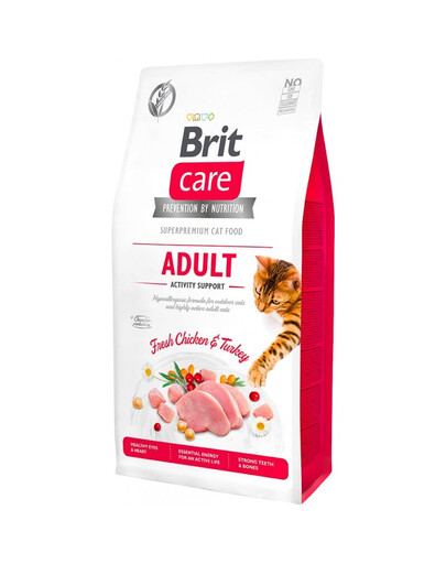 Care Cat Grain-Free Adult Activity Support 2 kg
