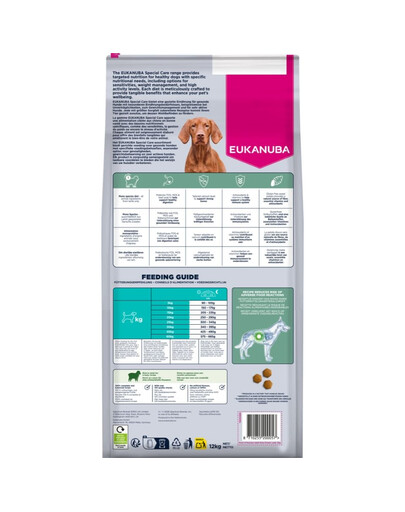 EUKANUBA Special Care Adult Mono-Protein Lamb 12 kg cibo secco per cani adulti ricco di agnello