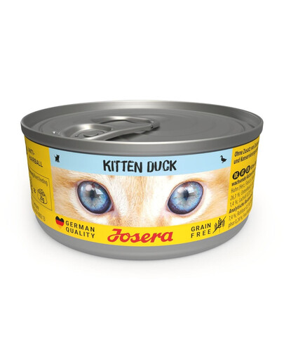 JOSERA Kitten Duck Anatra cibo umido per gattini 85 g