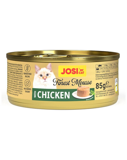 JOSERA JosiCat Finest Mousse con pollo per gatti 85 g