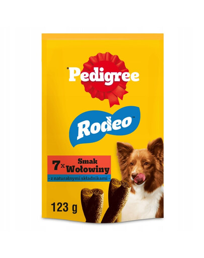 PEDIGREE Rodeo Beef 70 g snack al gusto di manzo per cani