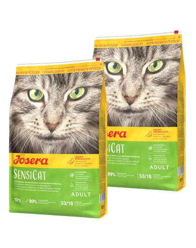 JOSERA SensiCat dla wrażliwych kotów 20 kg (2 x 10 kg)