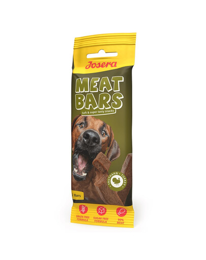 JOSERA Meat Bars Turkey snack secchi al tacchino in forma di barrette 40 g
