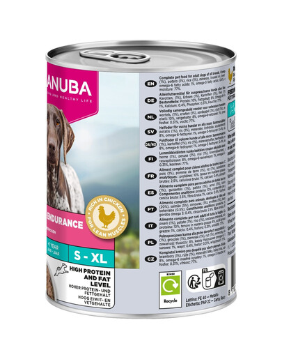 EUKANUBA Special Care Adult Working and Endurance Pollo e salmone 400 g cibo umido senza cereali per cani