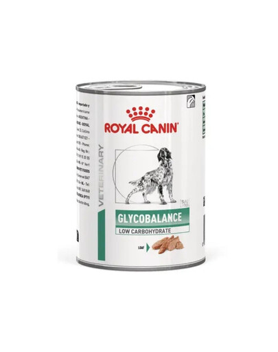 ROYAL CANIN VHN Dog Glycobalance Loaf 195 g cibo umido dietetico per cani di piccola taglia con diabete