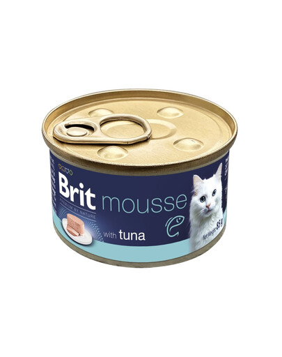 BRIT Premium by Nature Cat Mousse with Tuna Mousse con tonno per gatti 85 g