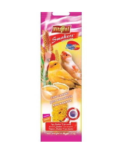 VITAPOL Smakers per uova di canarini 45 g