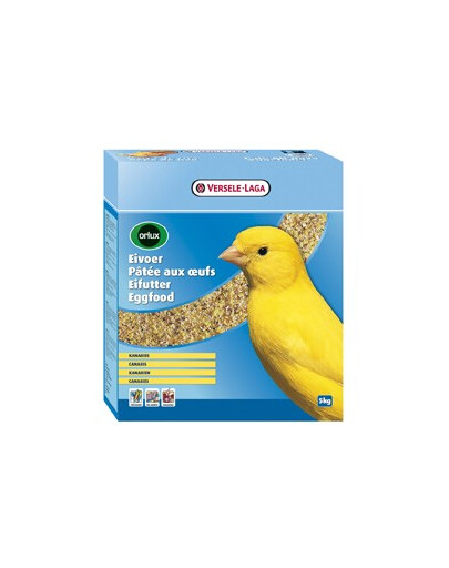 VERSELE-LAGA Eggfood Canaries Yellow 1kg Alimento a base di uova per canarini gialli