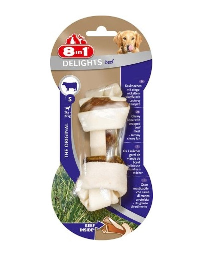 8IN1 Beef delights bones s 1 pezzi